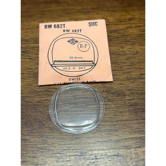 Pencron Swiss Watch Crystal RW682T-30.5 mm-NOS - Picture 1 of 2